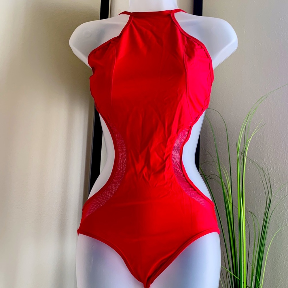 ✨ BIKINI swimwear one piece red